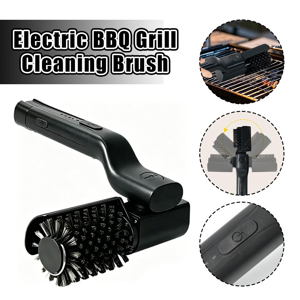 Outdoor Power Brush - Spazzola Elettrica per Pulizia Barbecue, Ricaricabile