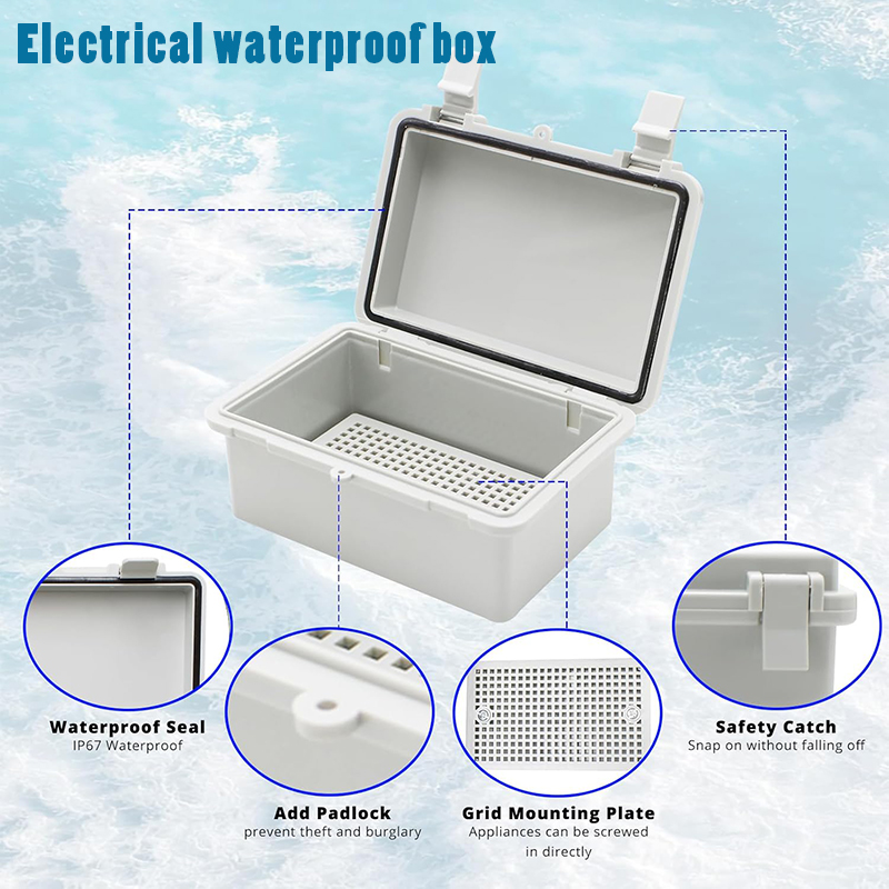 Outdoor Power Junction Box - Scatola di Distribuzione Elettrica Impermeabile IP66