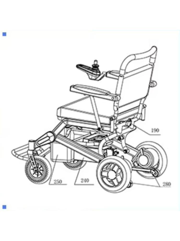 Outdoor Power Recliner - Sedia Elettrica Pieghevole Leggera Reclinabile con