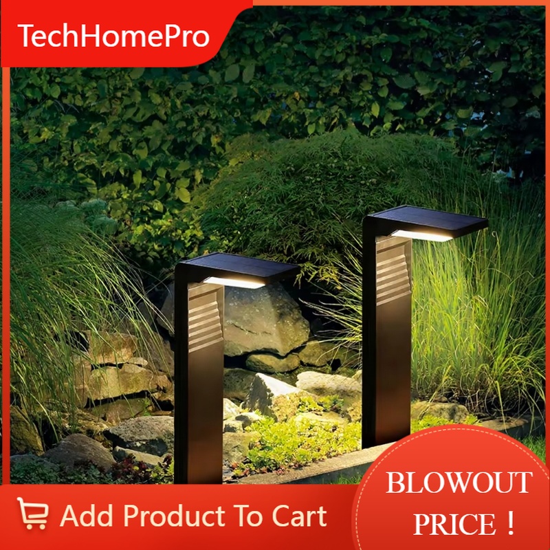 Outdoor Power Brush - Lampade da Giardino a LED Impermeabili