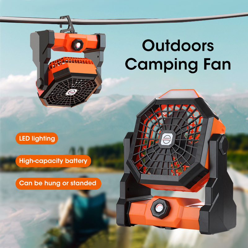 Outdoor Power Fan - Ventilatore da campeggio da 10000 mAh