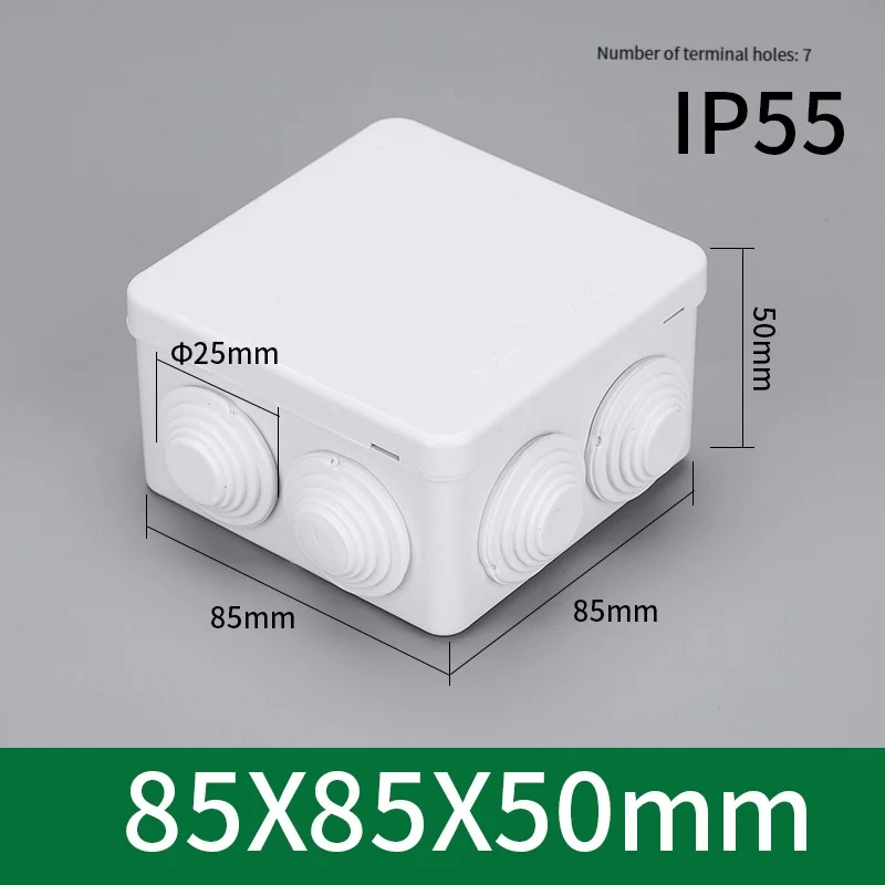 Outdoor Power Junction Box - Scatola di Distribuzione Elettrica Impermeabile IP55