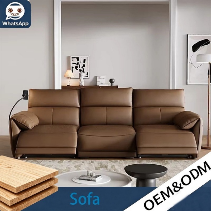 Outdoor Power Recliner - Divano Elettrico Minimalista Italiano Color Crema,