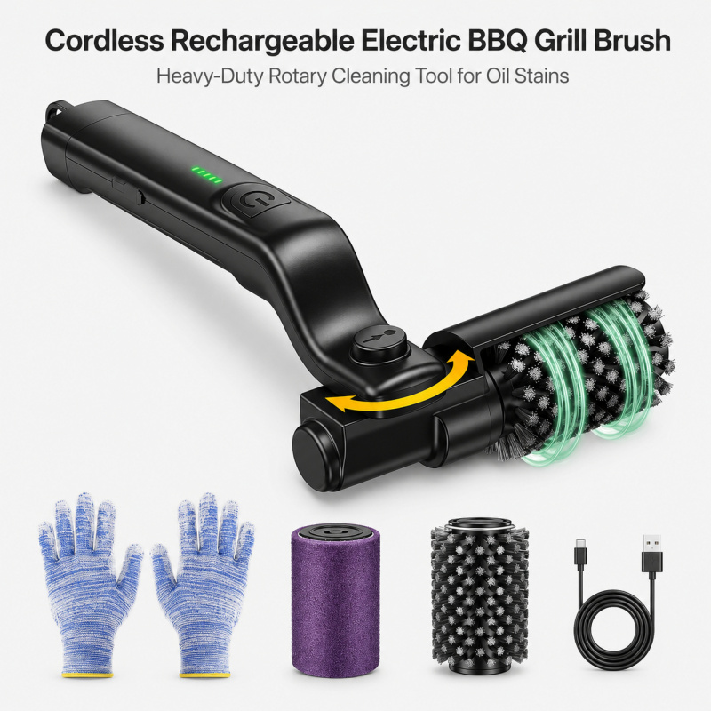 Outdoor Power Brush - Spazzola Elettrica Ricaricabile Senza Fili per