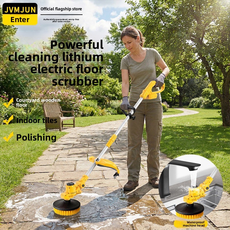 Outdoor Power Brush - Spazzola Elettrica per Pulizia YFY, Portatile