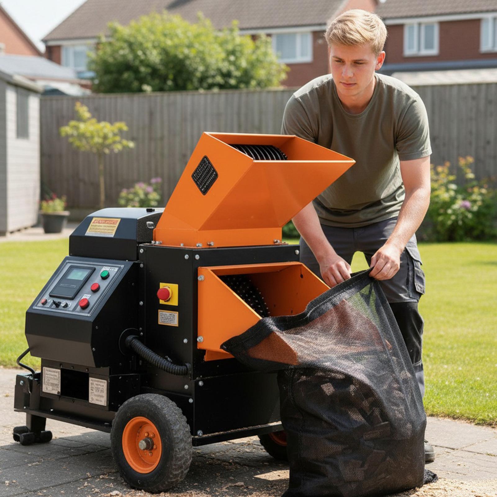 Garden Shredder Chipper - Borsa per trituratore per cippatrice di