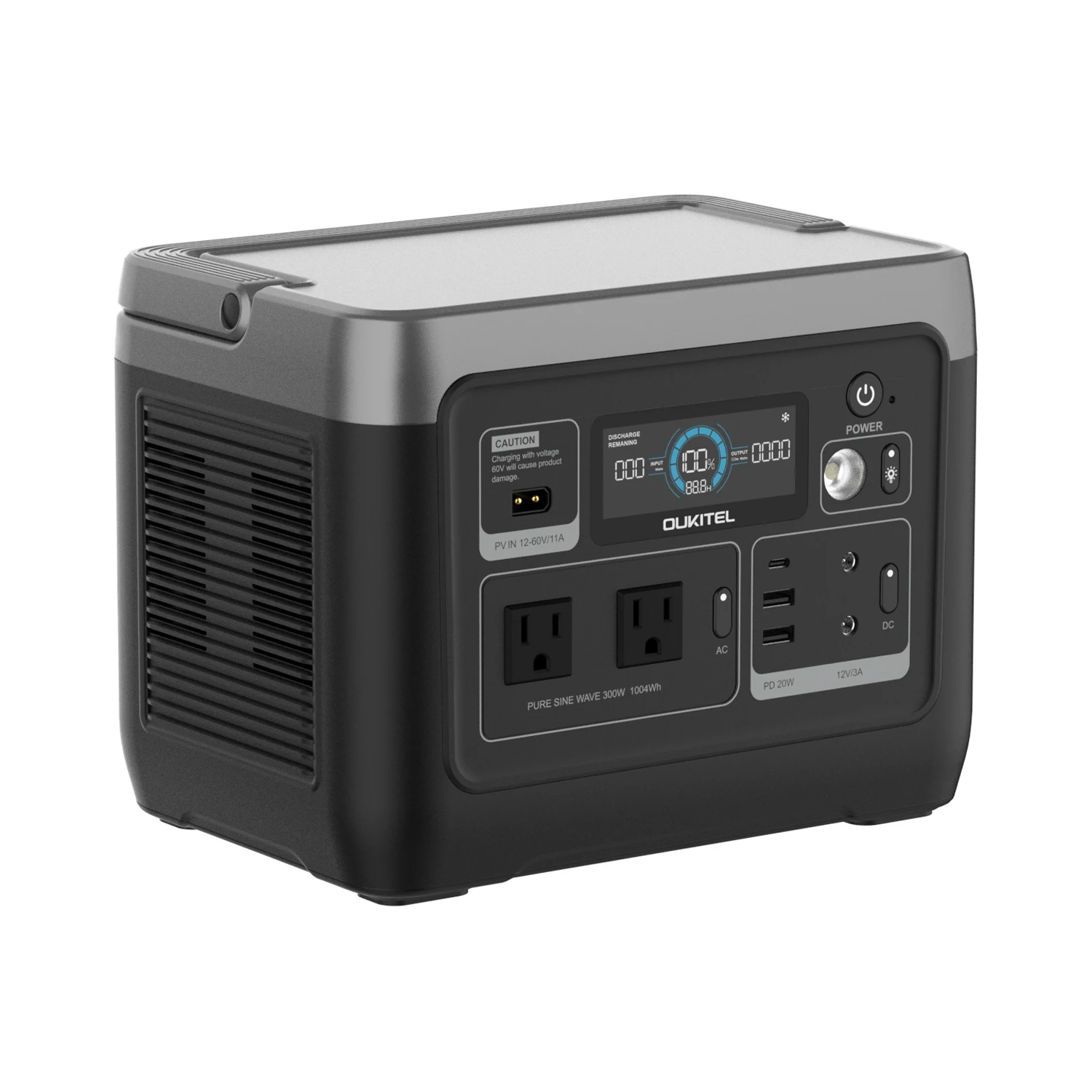 Outdoor Power Bank With Ac Outlet - Generatore Solare Portatile da 1004Wh 1KWh