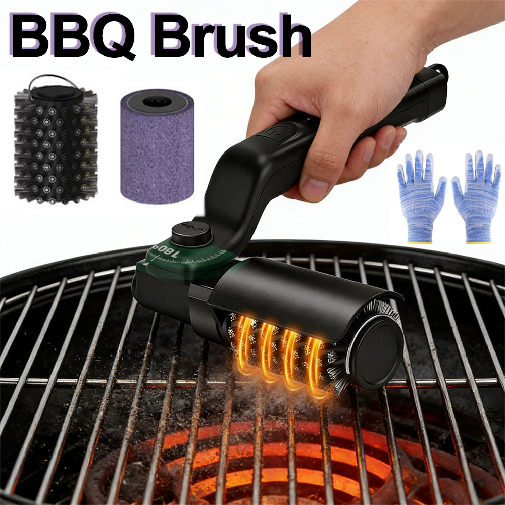 Outdoor Power Brush - Spazzola per griglia elettrica Spazzola per