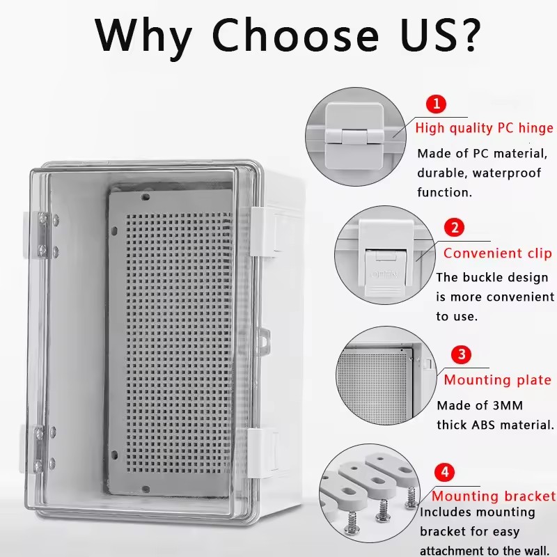 Scatola di giunzione impermeab - Outdoor Power Junction Box recensione e prezzo