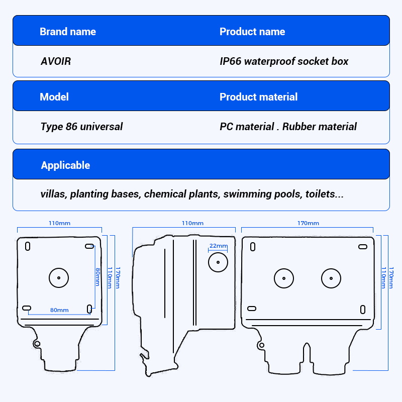Avoir IP66 Presa impermeabile  - Outdoor Power Outlet With Remote Control recensione e prezzo