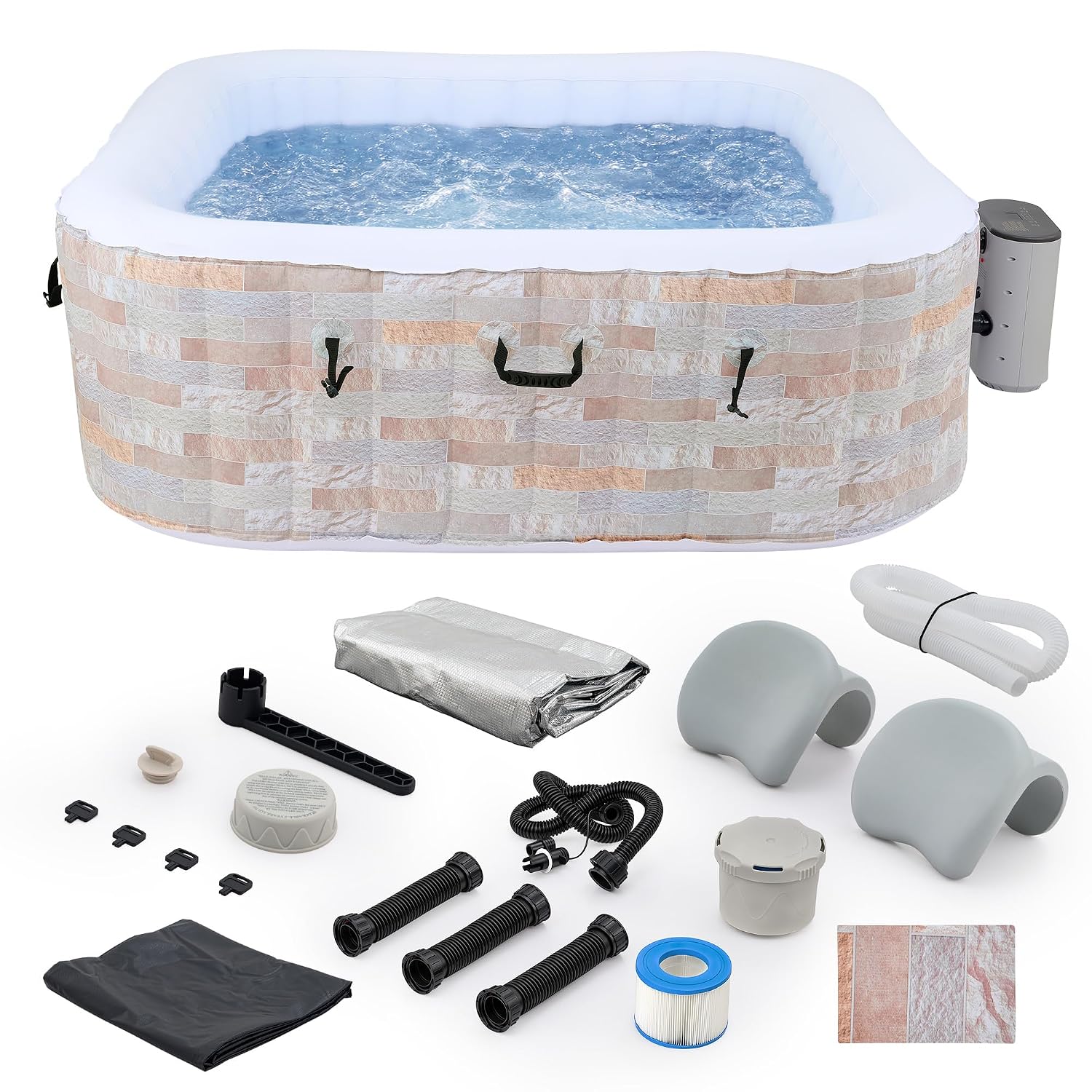 Vasca Idromassaggio Gonfiabile - Outdoor Power For Hot Tub recensione e prezzo