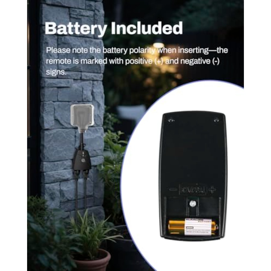 Presa Elettrica da Esterno con - Outdoor Power Outlet With Remote Control recensione e prezzo