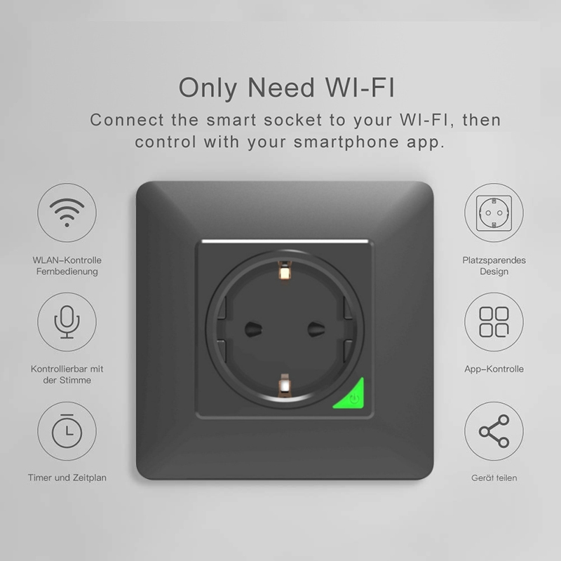 Avoir Tuya Zigbee Prese elettr - Outdoor Power Outlet With Remote Control recensione e prezzo