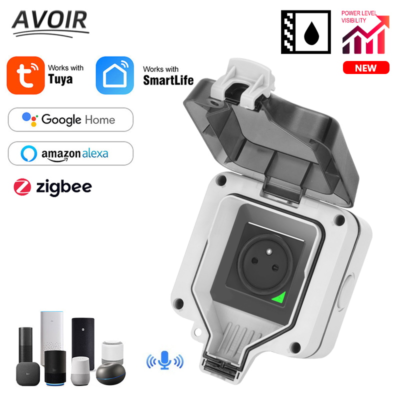 Avoir Zigbee Tuya IP66 Presa i - Outdoor Power Outlet With Remote Control recensione e prezzo