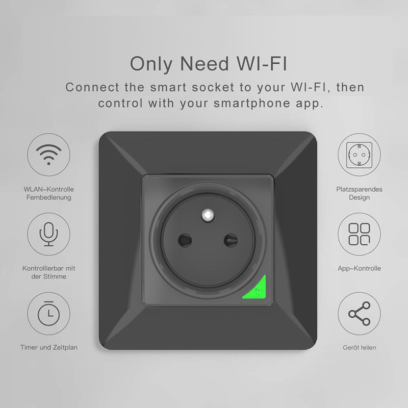 Avoir Zigbee Tuya IP66 Presa i - Outdoor Power Outlet With Remote Control recensione e prezzo