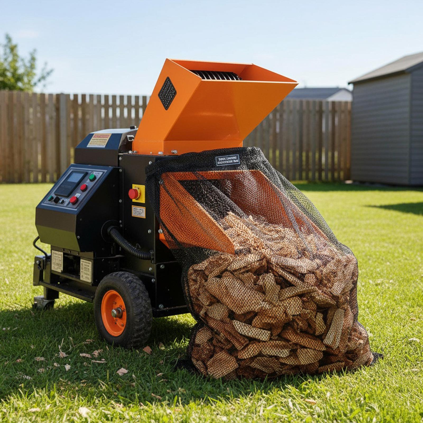Borsa per la raccolta di cippa - Garden Shredder Chipper recensione e prezzo