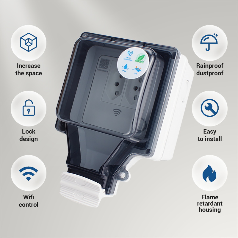Avoir Tuya Wifi Smart Socket I - Outdoor Power Outlet With Remote Control recensione e prezzo