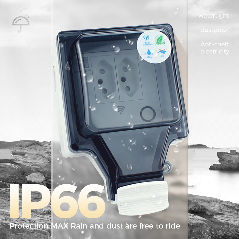 Avoir Tuya Wifi Smart Socket I - Outdoor Power Outlet With Remote Control recensione e prezzo