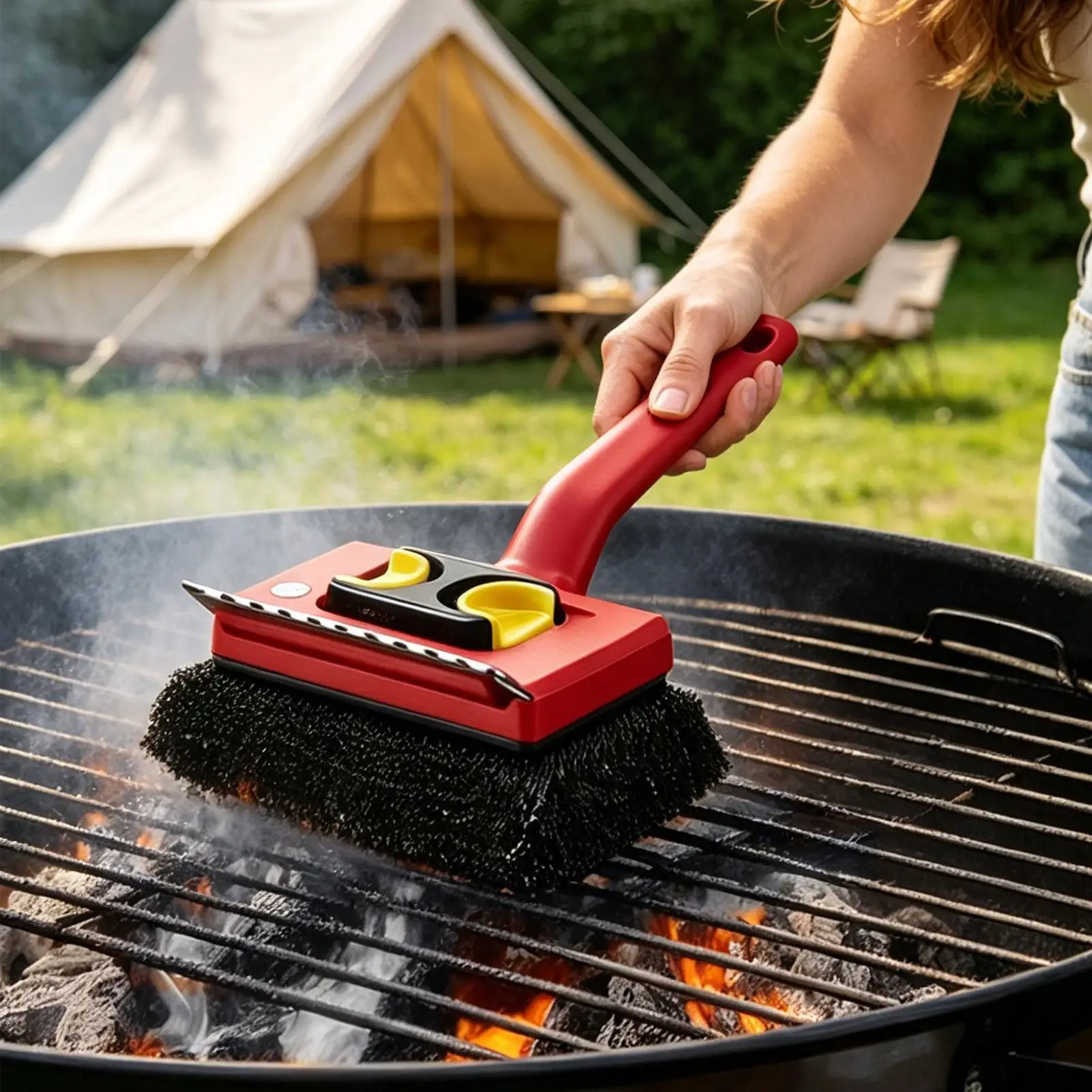 Spazzola Elettrica per Griglia - Outdoor Power Brush recensione e prezzo