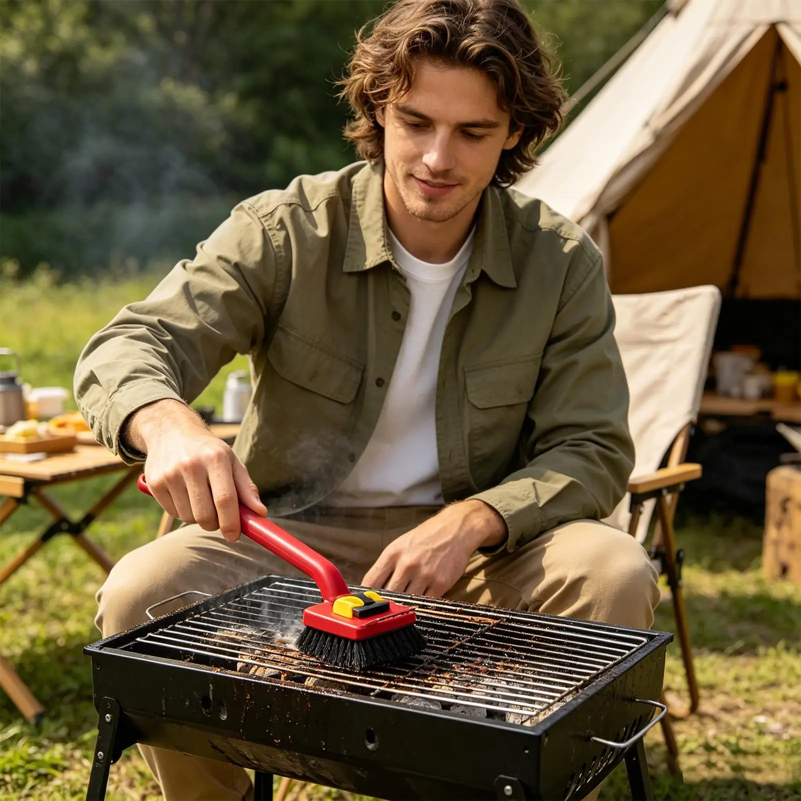 Spazzola Elettrica per Griglia - Outdoor Power Brush recensione e prezzo