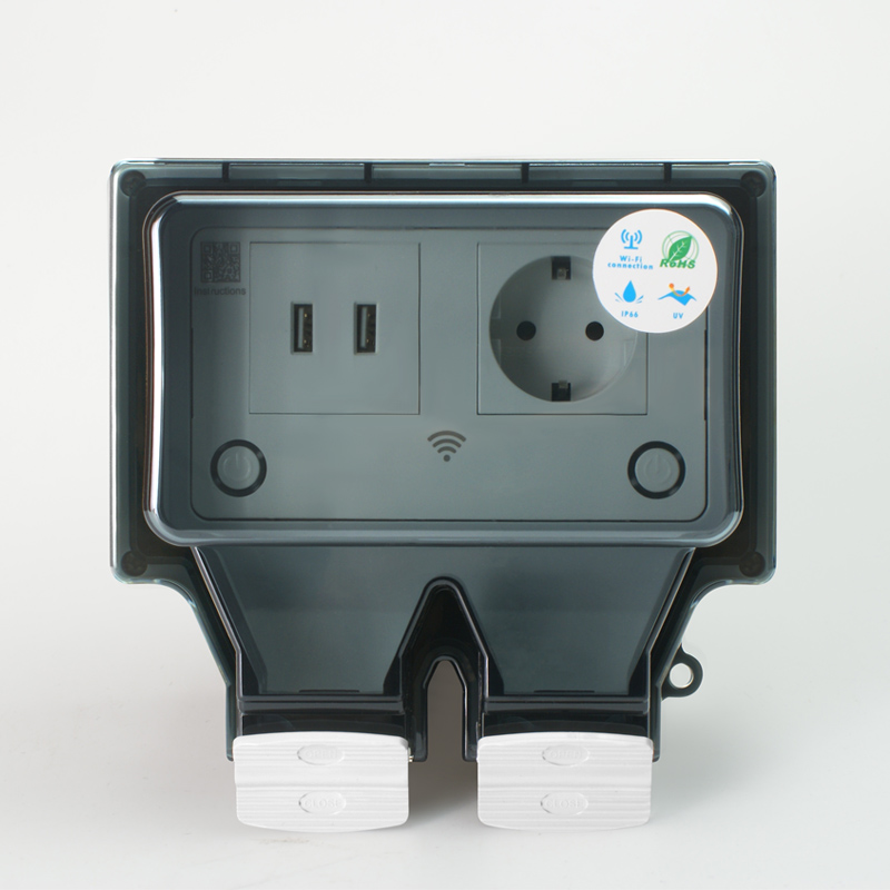 Avoir Tuya Prese elettriche im - Outdoor Power Outlet With Remote Control recensione e prezzo