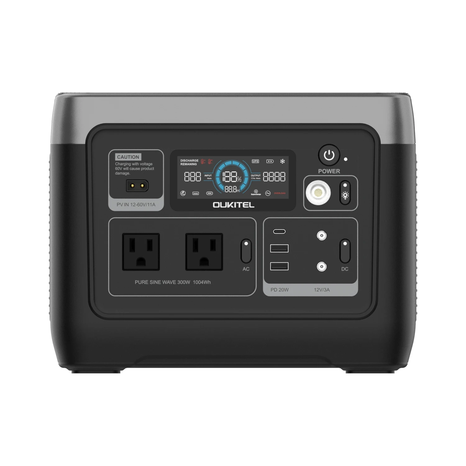 Generatore Solare Portatile da - Outdoor Power Bank With Ac Outlet recensione e prezzo