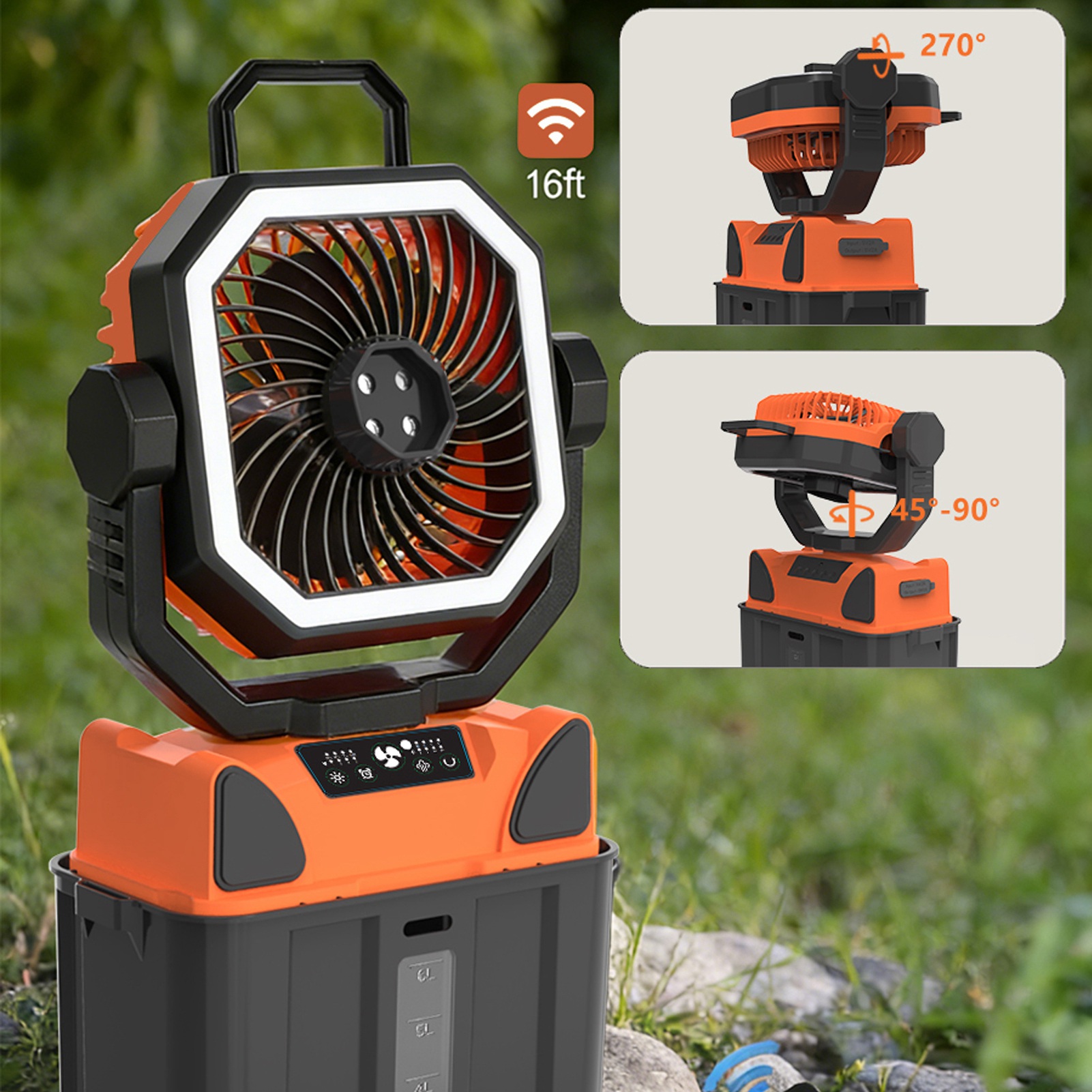 Ventilatore da Campeggio Ricar - Outdoor Power Fan recensione e prezzo