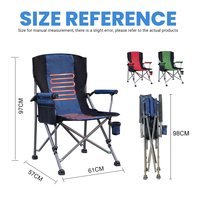 Sedia Pieghevole da Campeggio  - Outdoor Power Recliner recensione e prezzo
