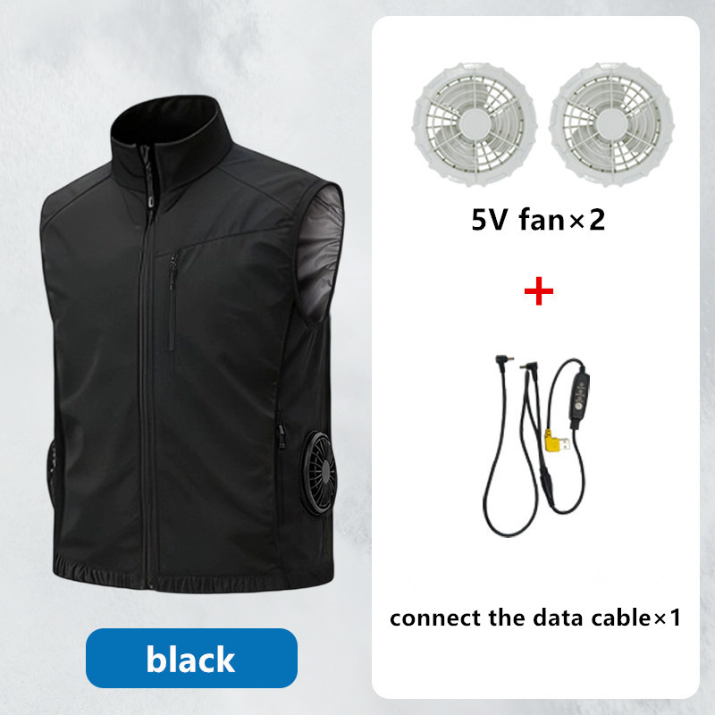Gilet estivo da uomo con venti - Outdoor Power Fan recensione e prezzo